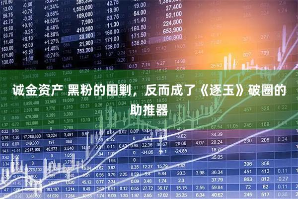 诚金资产 黑粉的围剿，反而成了《逐玉》破圈的助推器